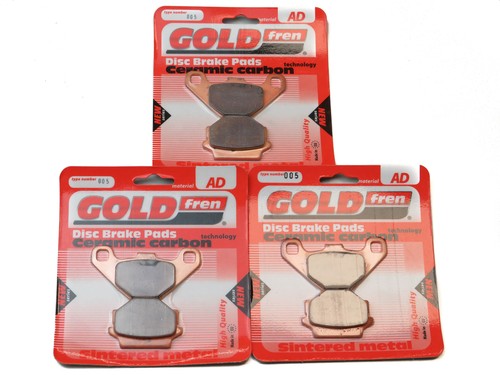 Brake pads front rear - front, for