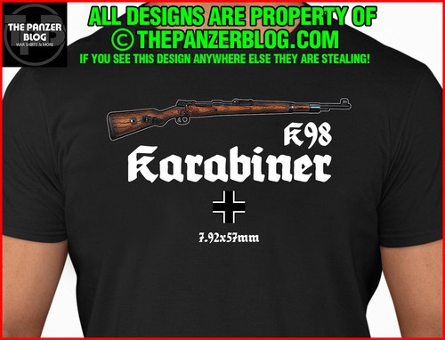 Mauser k98 karabiner shirt - k98, t-shirt