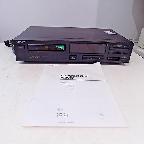 Sony cdp 312 - sony, cd