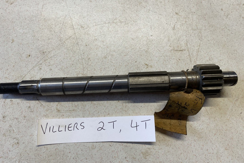 Villiers mainshaft gearbox - villiers,