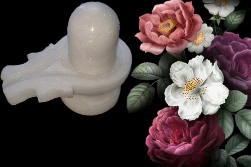 Large white snow - large, shivling