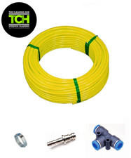 Waterfed Pole Hose 5mm ID Yellow -Hose Fittings Available - Window Cleaning