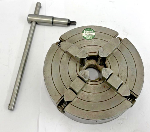 Used burnerd lathe - chuck, 150mm