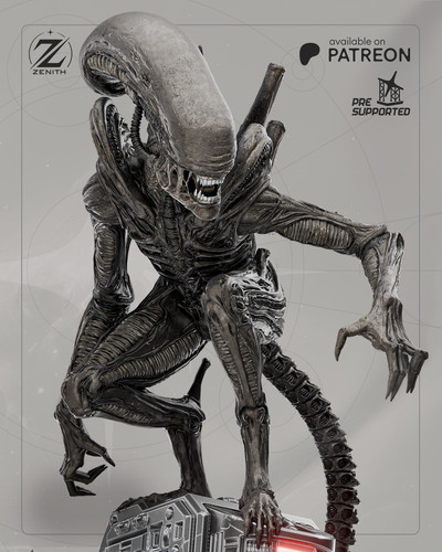 Aliens xenomorph printed - xenomorph,