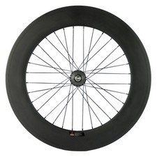 Carbon Track Fixed Gear Rear Wheel 88mm Clincher 700c Used