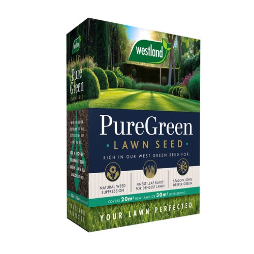 Westland puregreen lawn seed - puregreen,