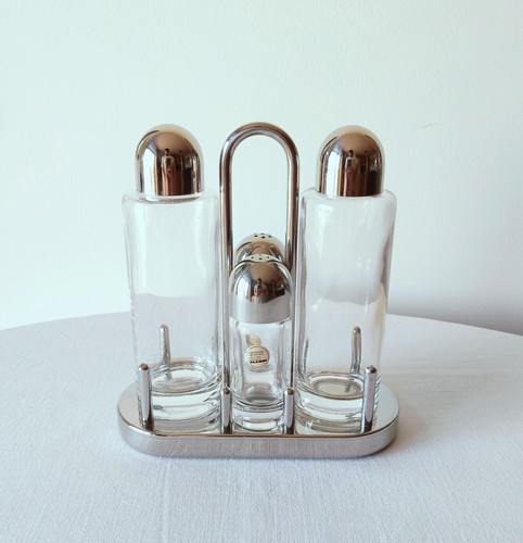 Alessi 5070 oil vinegar salt - alessi,