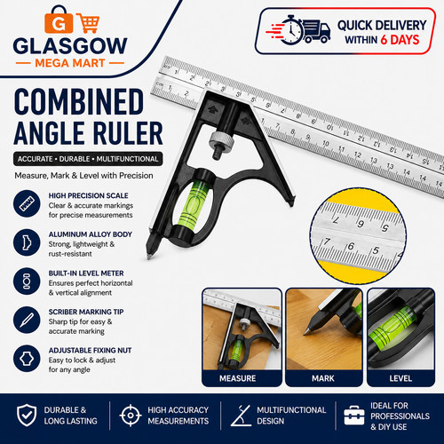 300mm combination square - 300mm,