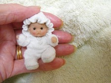 Ooak  dollshouse miniature baby  1/12th scale doll house handmade