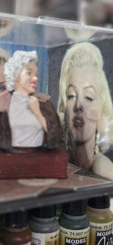 Resin print marilyn monroe - print,