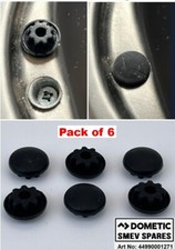6 x Smev Dometic Black Screw