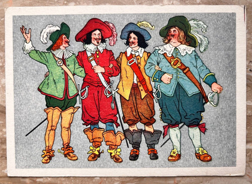 Soviet postcards fairy tale - fairy,