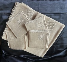 Vintage Linen Tablecloth