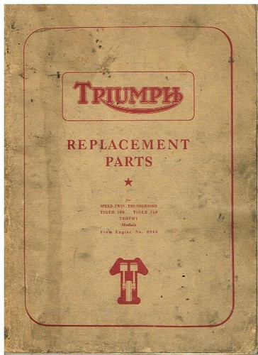 Triumph twin t - 5t, 6t