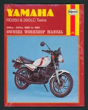 NEW OLD STOCK Yamaha RD250LC RD350LC Haynes Manual RD 250 350 LC 4L0 4L1 FW01