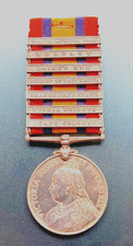 QUEENS SOUTH  AFRICE MEDAL + 7