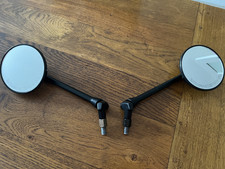 Black Touring Mirrors for Royal Enfield Classic 350 Meteor 350 Himalayan Shotgun