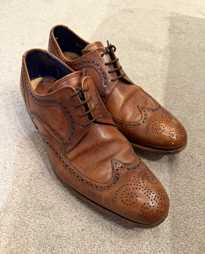 Barker men brown leather - barker,