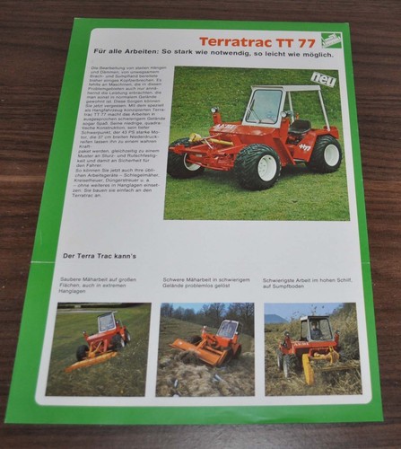 Aebi terratrac tt77 truck - terratrac,