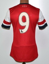 MATCH WORN ISSUE ARSENAL LONDON 2012/2013/2014 FOOTBALL SHIRT #9