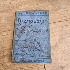 Victorian Fencing Manual Broad Sword And Single Stick Dated 1890 1st Edition
