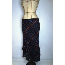 Per Una blue, black red tartan