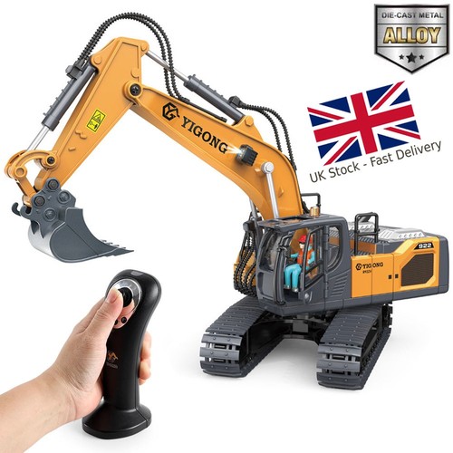 Remote control excavator - control, toy