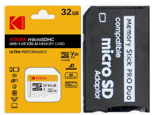 Kodak 32gb micro pro duo - micro,