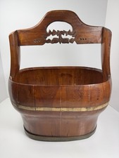 Vintage Chinese Wooden Water