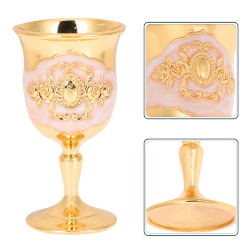 Zinc alloy wine glass - zinc,