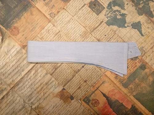 Vintage detachable collar - detachable, blue