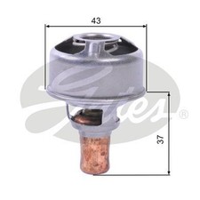 Gates Thermostat for Renault 5 Gordini Turbo 1.4 April 1982 to October 1983