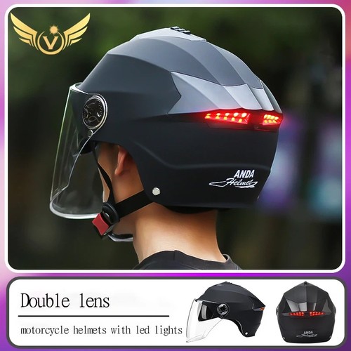 Rechargeable motorcycle helmet - rechargeable,