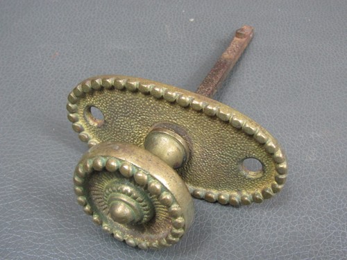 Antique ornate brass - , bell