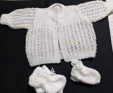 White Baby's Matinee Coat