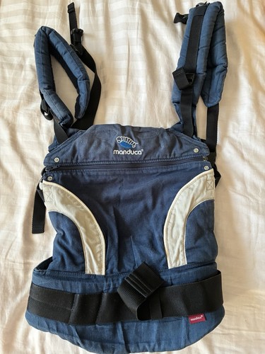 Manduca baby carrier blue - carrier,