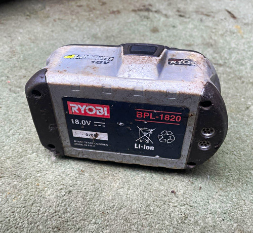 Ryobi bpl 1820 18v - 18v, one+