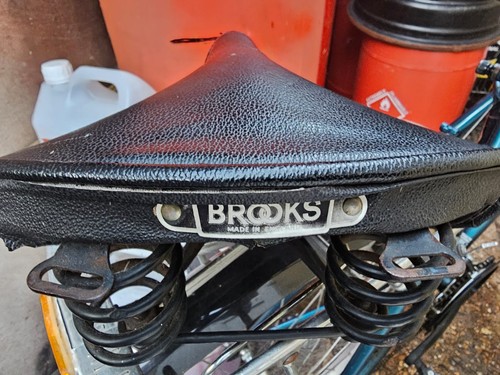 Vintage brooks bicycle - vintage,
