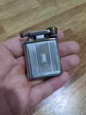 Vintage Polo Stainless Steel Lift Arm  Pocket Cigarette Lighter Needs New Flint 