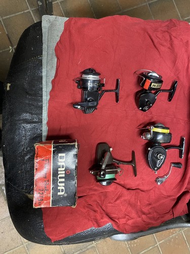Vintage fishing reels - 4x,