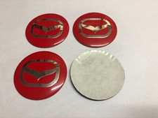 4x Sticker Mazda Wheel Centre