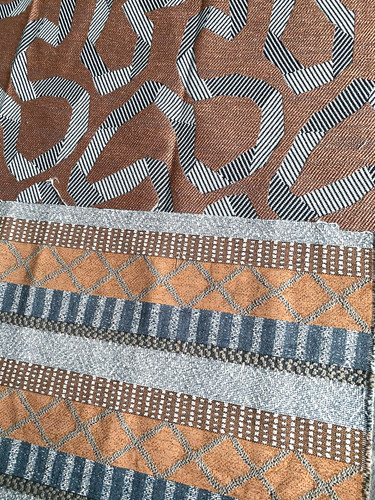 Remnants orange upholstery - orange,