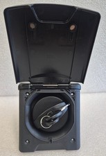 FAWO BLACK FRESH WATER TANK INLET FILLER CAP & LOCK / KEYS motorhome campervan