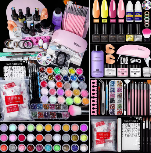 Professional acrylic nail kit - acrylic,