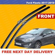 For Ford Fiesta 17-26 Push Button Front Windscreen Aero Wiper Blades SET 28"14"