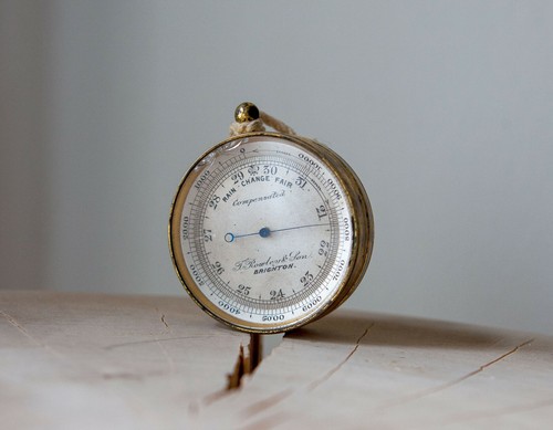 Victorian pocket altimeter - pocket,