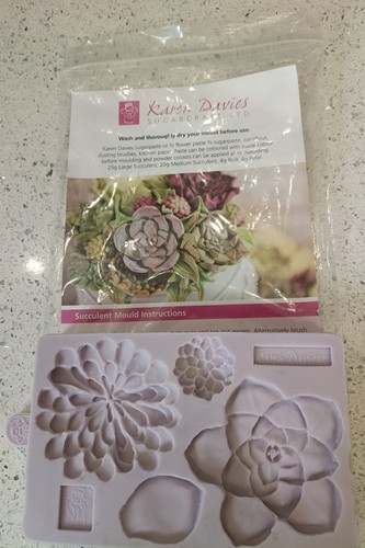 Karen davies succulents moulds - davies,