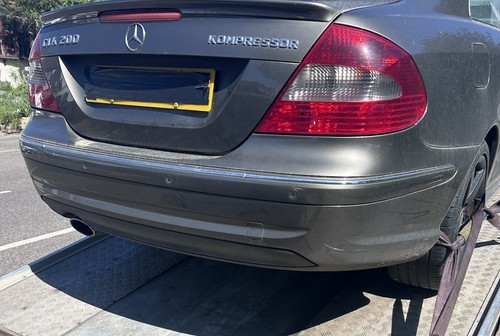 Mercedes clk w209 rear - mercedes, bumper