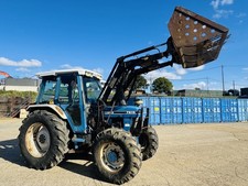 Ford 7610 4x4 1986 (8740) hrs Front End Loader With Bucket original condition  