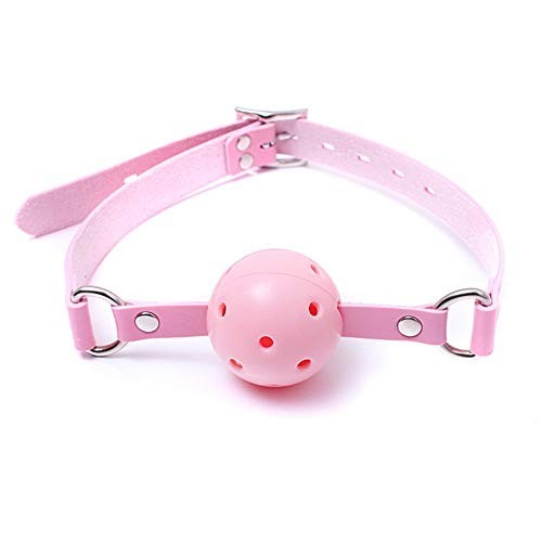 Pink vented plastic - ball, mouth